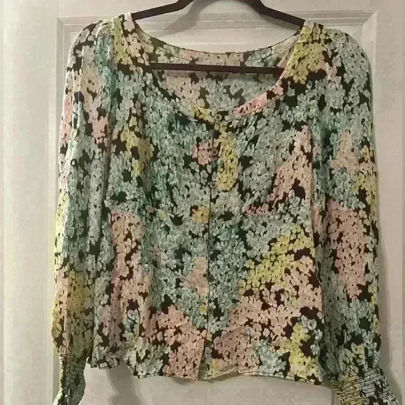 SP LOFT FLORAL TOP - Picture 5 of 7